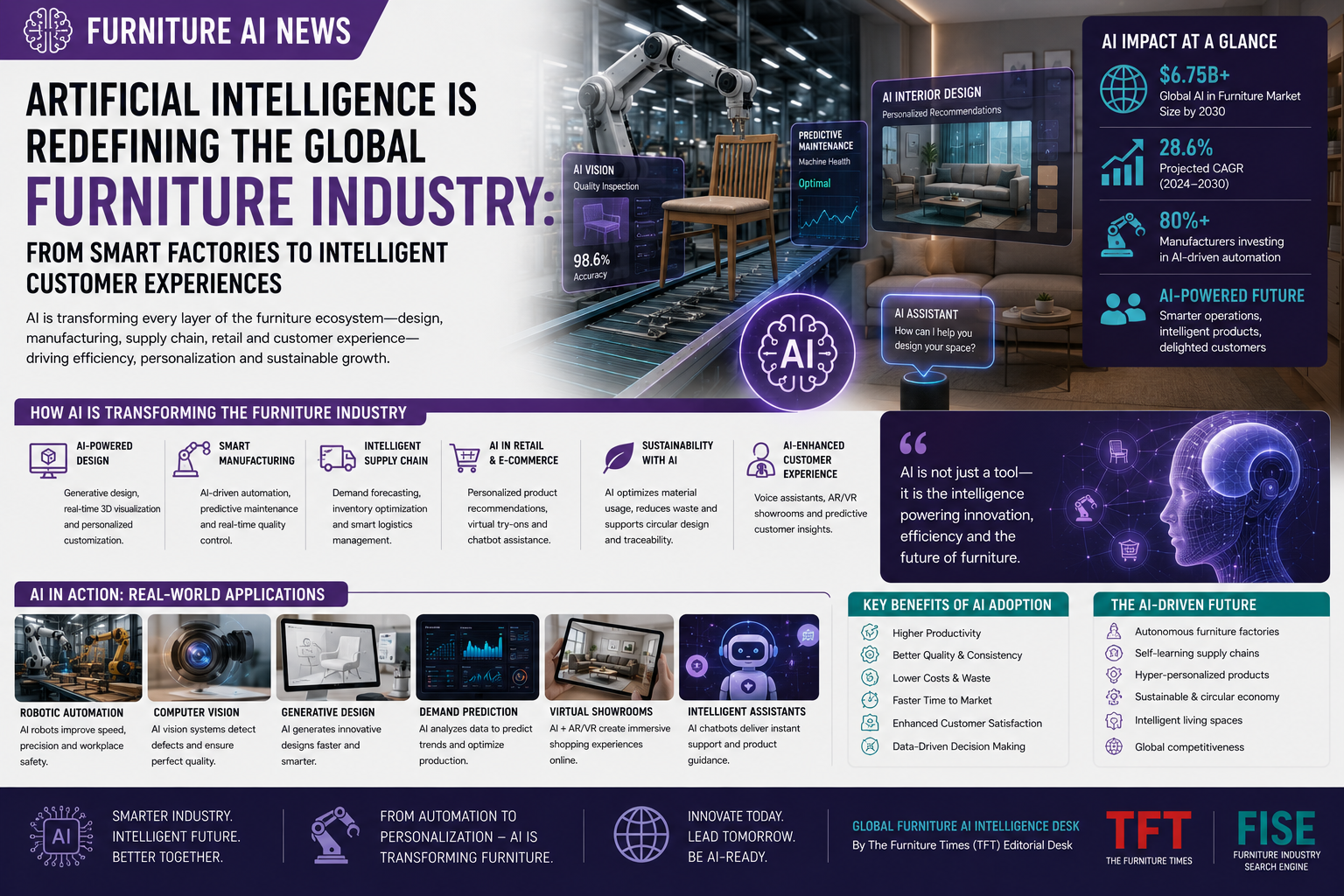 Artificial Intelligence Is Redefining the Global Furniture Industry: From Smart Factories to Intelligent Customer Experiences