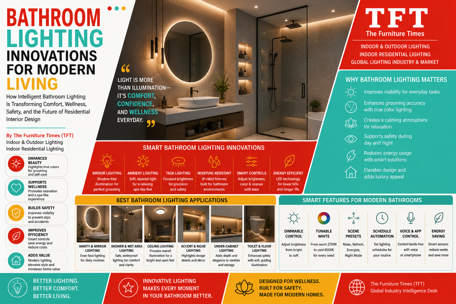 Bathroom Lighting Innovations for Modern Living