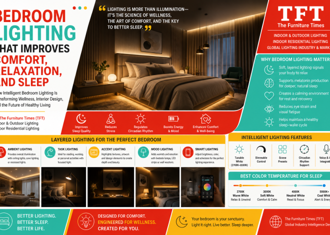 Bedroom Lighting That Improves Comfort, Relaxation, and Sleep
