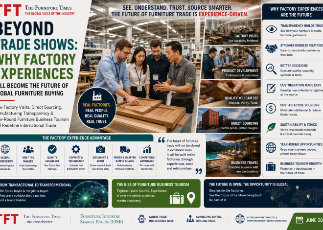 Beyond Trade Shows: Why Factory Experiences Will Become the Future of Global Furniture Buying