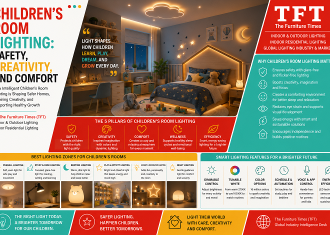 Children’s Room Lighting: Safety, Creativity, and Comfort