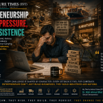 Entrepreneurship Is Pain, Pressure, and Persistence