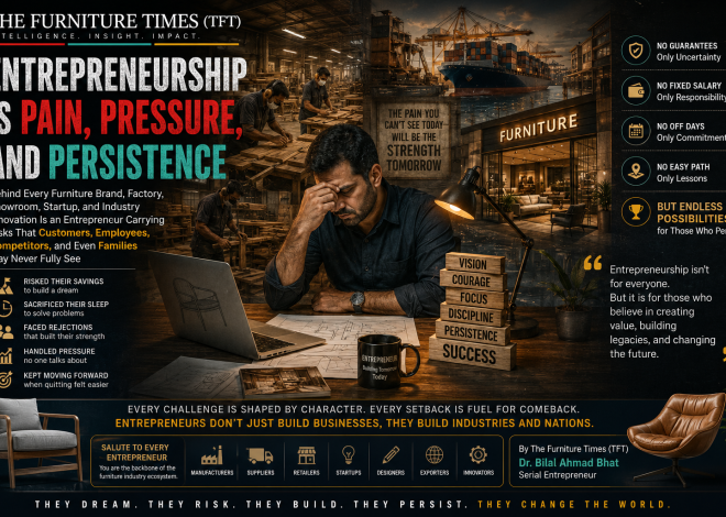 Entrepreneurship Is Pain, Pressure, and Persistence
