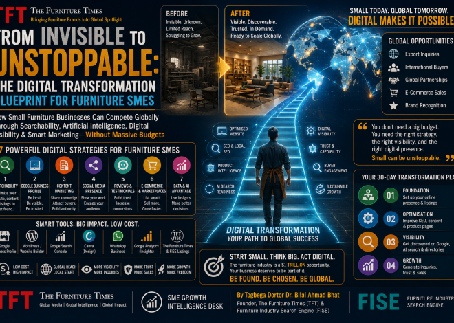 From Invisible to Unstoppable: The Digital Transformation Blueprint for Furniture SMEs