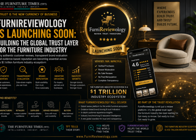 FurniReviewology Is Launching Soon Building the Global Trust Layer for the Furniture Industry