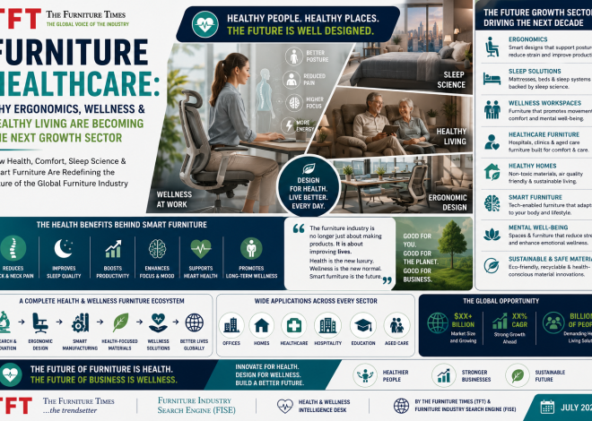 Furniture Healthcare: Why Ergonomics, Wellness & Healthy Living Are Becoming the Next Growth Sector