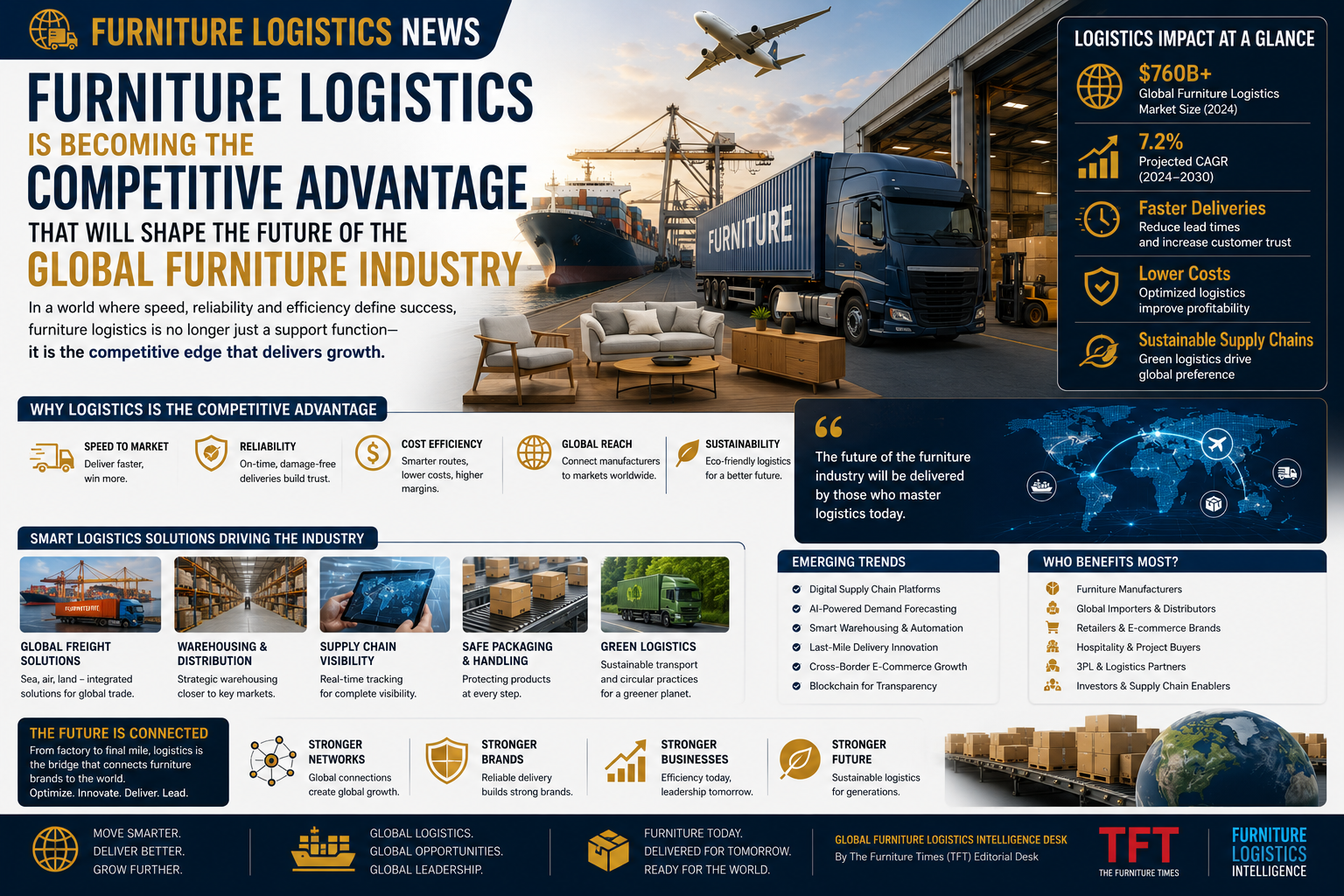 Furniture Logistics Is Becoming the Competitive Advantage That Will Shape the Future of the Global Furniture Industry