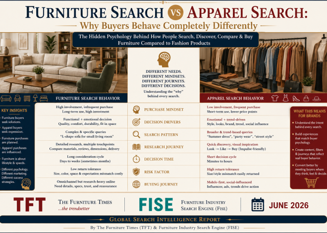 Furniture Search vs Apparel Search: Why Buyers Behave Completely Differently