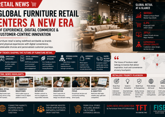Global Furniture Retail Enters a New Era of Experience, Digital Commerce & Customer-Centric Innovation