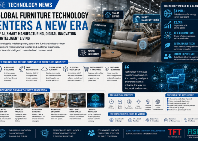 Global Furniture Technology Enters a New Era of AI, Smart Manufacturing, Digital Innovation & Intelligent Living