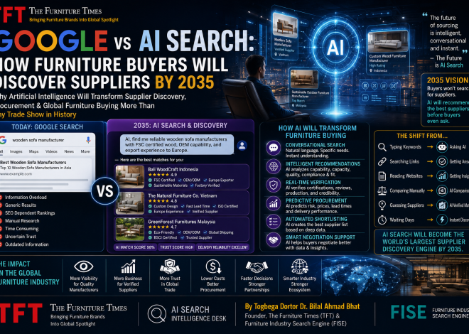 Google vs AI Search: How Furniture Buyers Will Discover Suppliers by 2035
