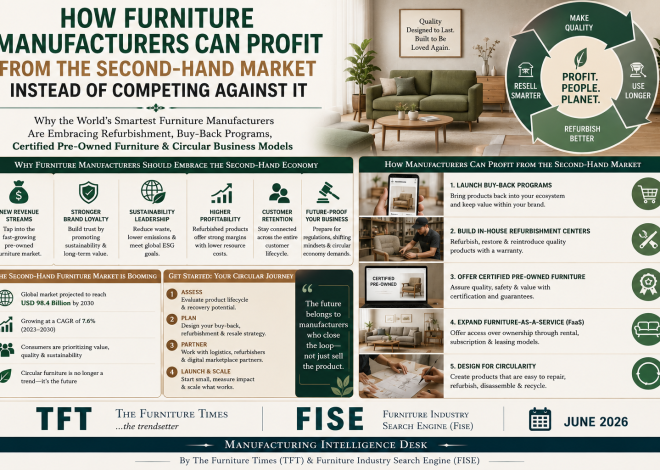 How Furniture Manufacturers Can Profit from the Second-Hand Market Instead of Competing Against It