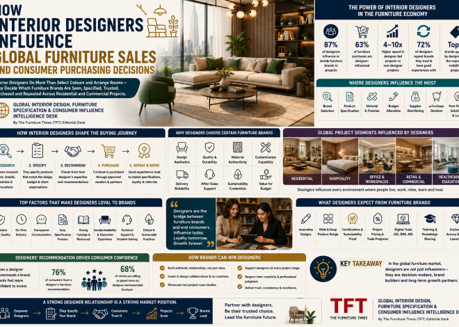 How Interior Designers Influence Global Furniture Sales and Consumer Purchasing Decisions
