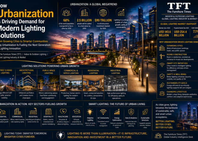 How Urbanization Is Driving Demand for Modern Lighting Solutions