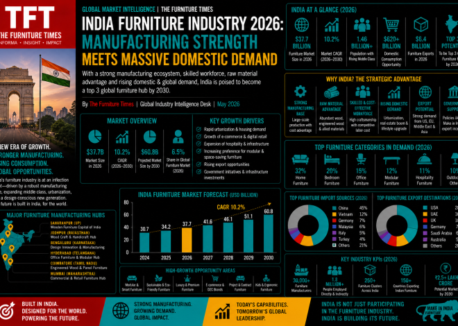 India Furniture Industry 2026: Manufacturing Strength Meets Massive Domestic Demand