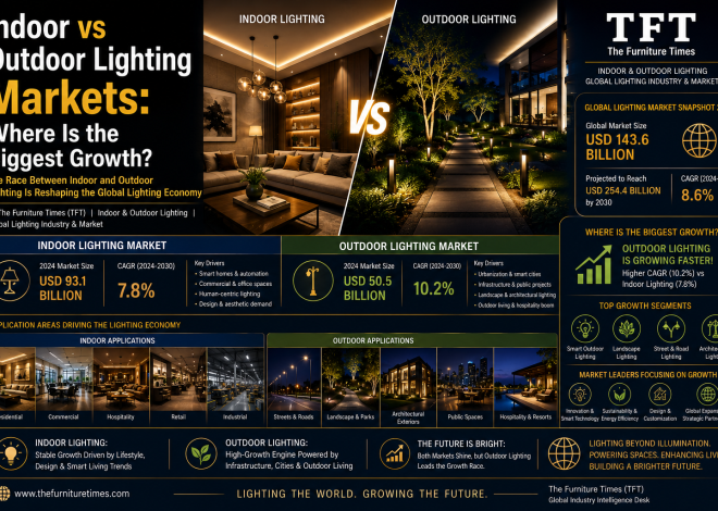 Indoor vs Outdoor Lighting Markets: Where Is the Biggest Growth?
