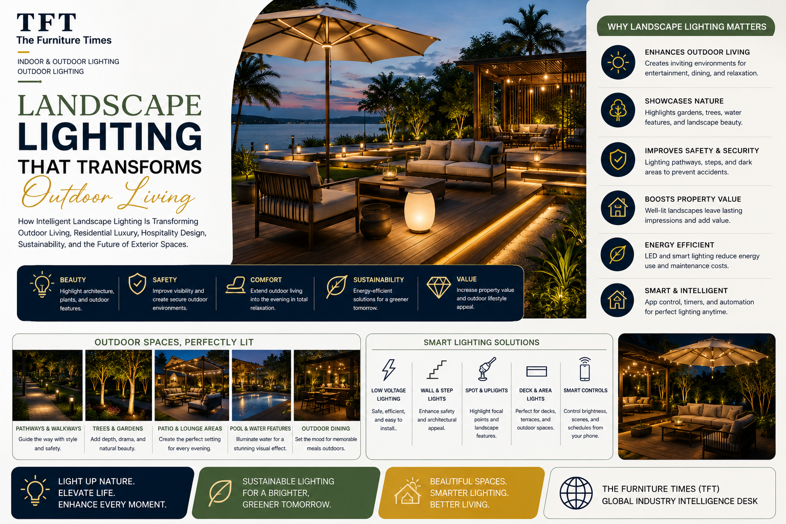 Landscape Lighting That Transforms Outdoor Living