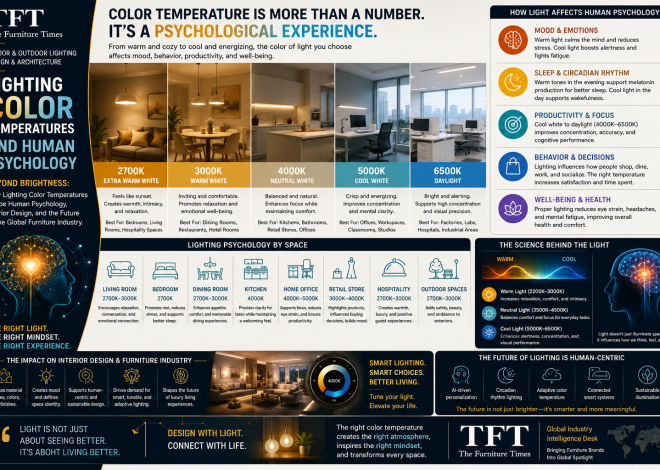 Lighting Color Temperatures and Human Psychology