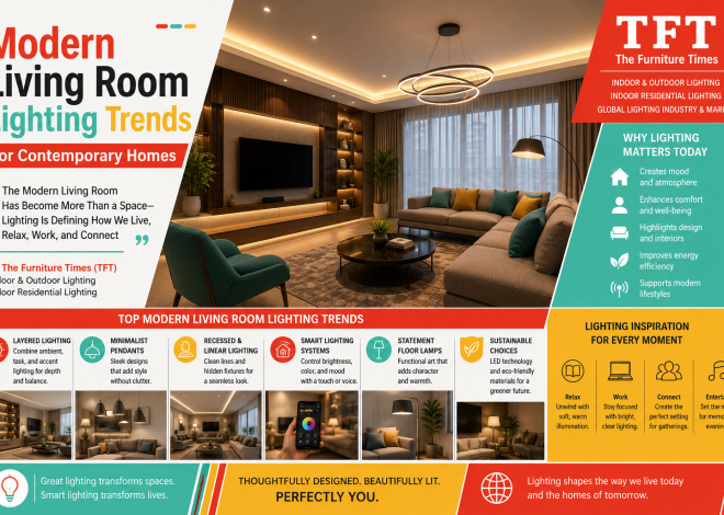 Modern Living Room Lighting Trends for Contemporary Homes
