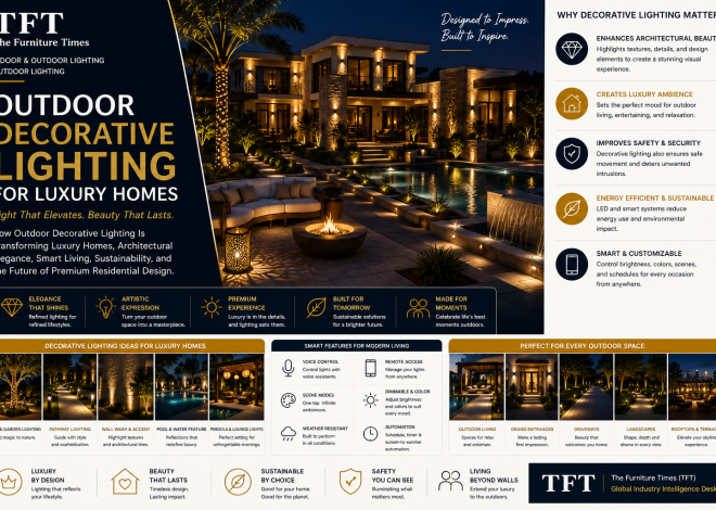 Outdoor Decorative Lighting for Luxury Homes