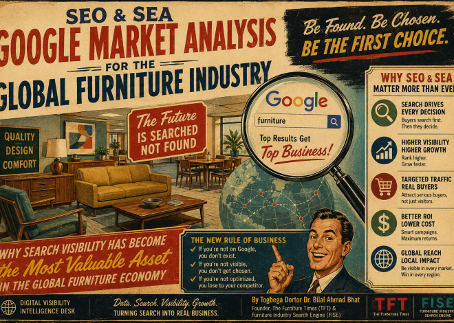 SEO & SEA Google Market Analysis for the Global Furniture Industry
