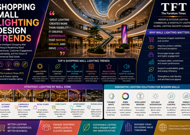 Shopping Mall Lighting Design Trends