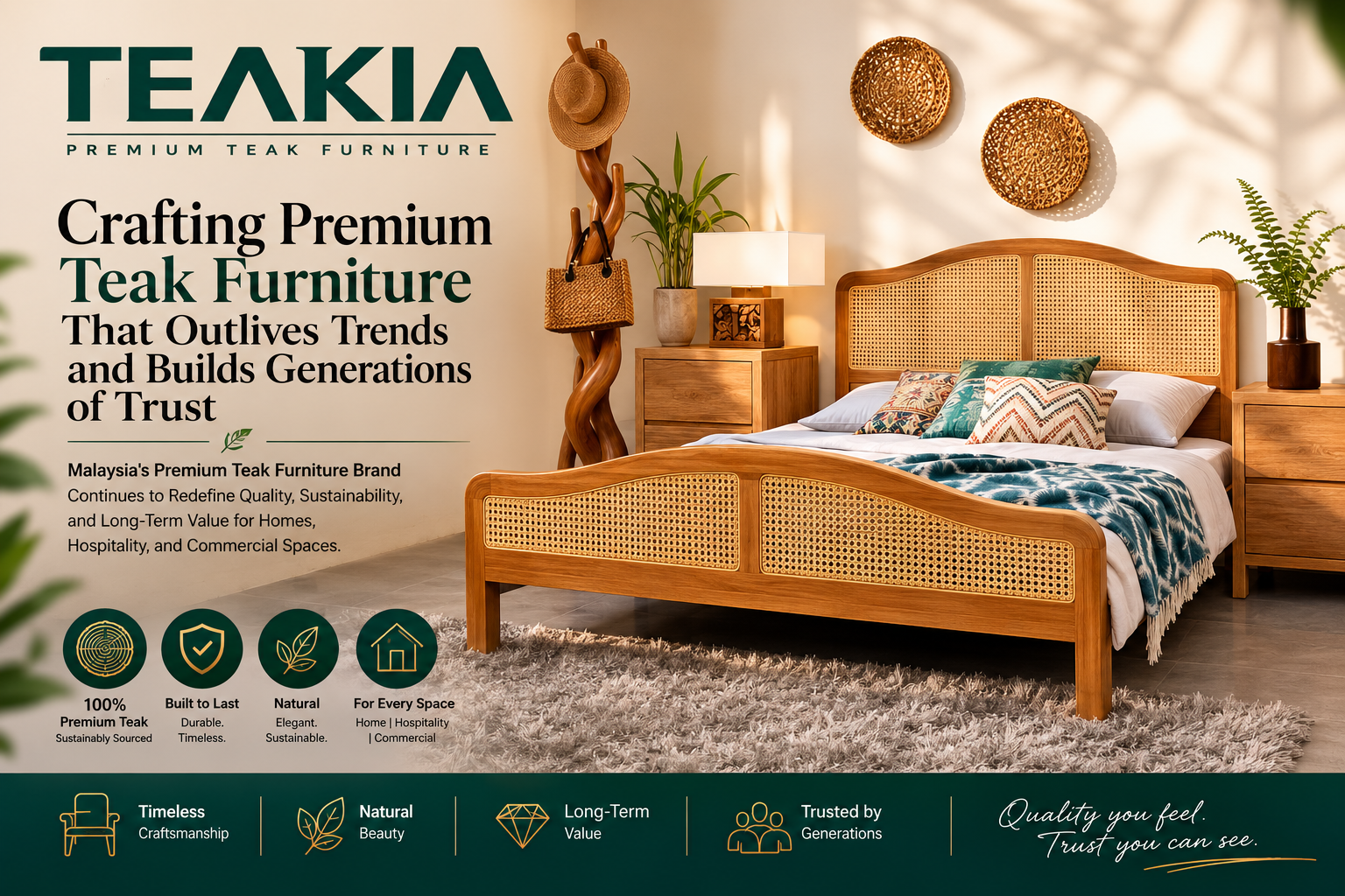 TEAKIA: Crafting Premium Teak Furniture That Outlives Trends and Builds Generations of Trust