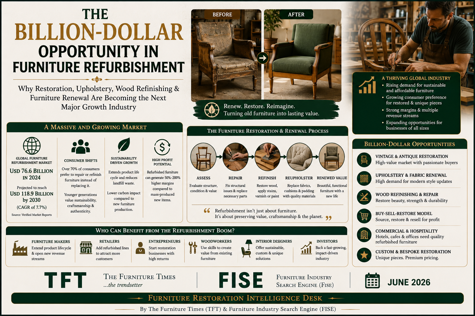 The Billion-Dollar Opportunity in Furniture Refurbishment