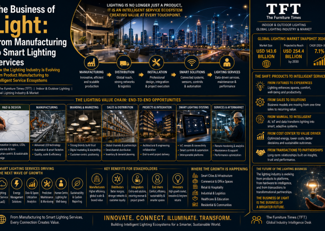 The Business of Light: From Manufacturing to Smart Lighting Services