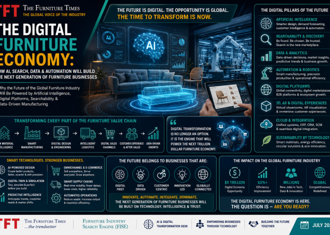 The Digital Furniture Economy: How AI, Search, Data & Automation Will Build the Next Generation of Furniture Businesses