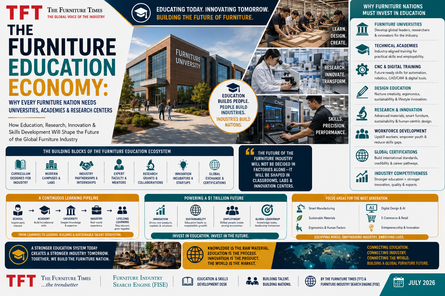 The Furniture Education Economy: Why Every Furniture Nation Needs Universities, Academies & Research Centers