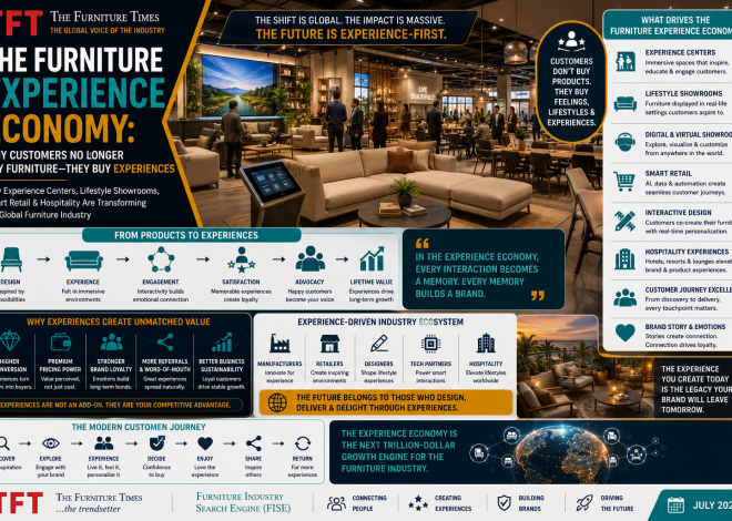 The Furniture Experience Economy: Why Customers No Longer Buy Furniture—They Buy Experiences