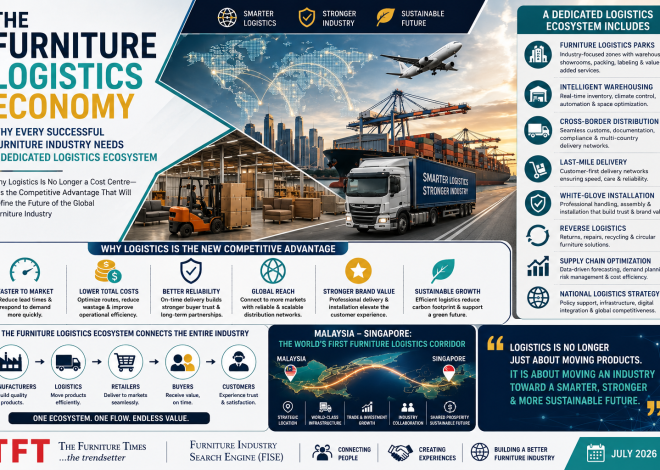 The Furniture Logistics Economy: Why Every Successful Furniture Industry Needs a Dedicated Logistics Ecosystem