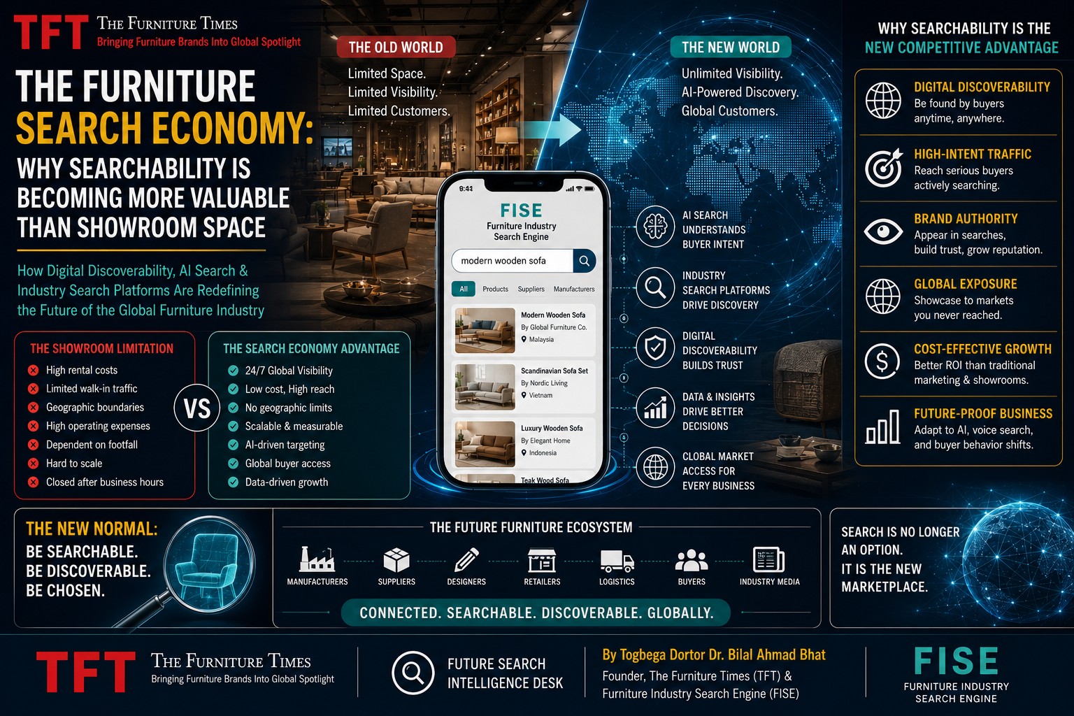 The Furniture Search Economy: Why Searchability Is Becoming More Valuable Than Showroom Space