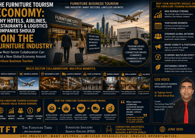 The Furniture Tourism Economy: Why Hotels, Airlines, Restaurants & Logistics Companies Should Join the Furniture Industry