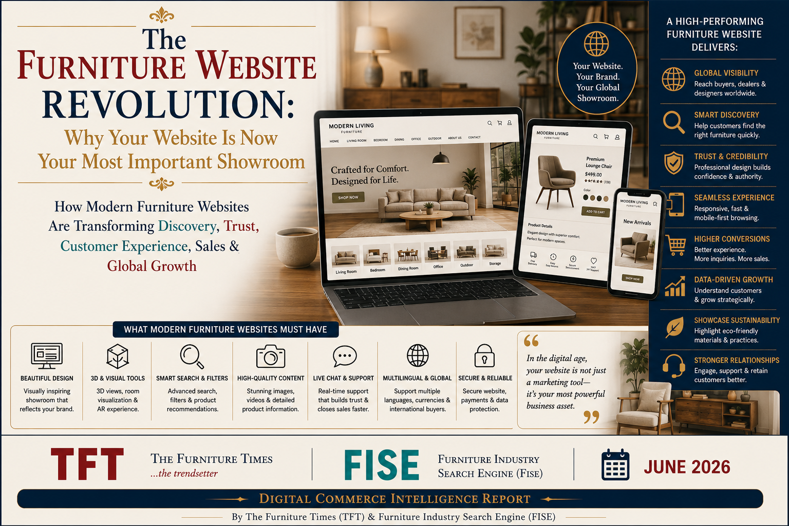The Furniture Website Revolution: Why Your Website Is Now Your Most Important Showroom