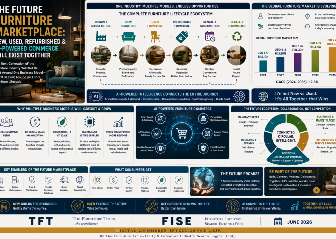 The Future Furniture Marketplace: Why New, Used, Refurbished & AI-Powered Commerce Will Exist Together