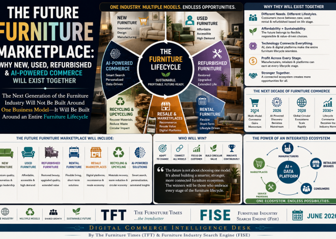 The Future Furniture Marketplace: New, Used, Refurbished & AI-Powered Commerce Will Exist Together