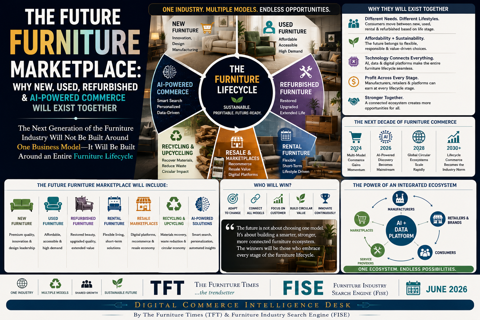 The Future Furniture Marketplace: New, Used, Refurbished & AI-Powered Commerce Will Exist Together