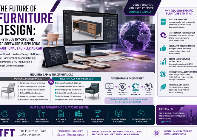 The Future of Furniture Design: Why Industry-Specific CAD Software Is Replacing Traditional Engineering CAD
