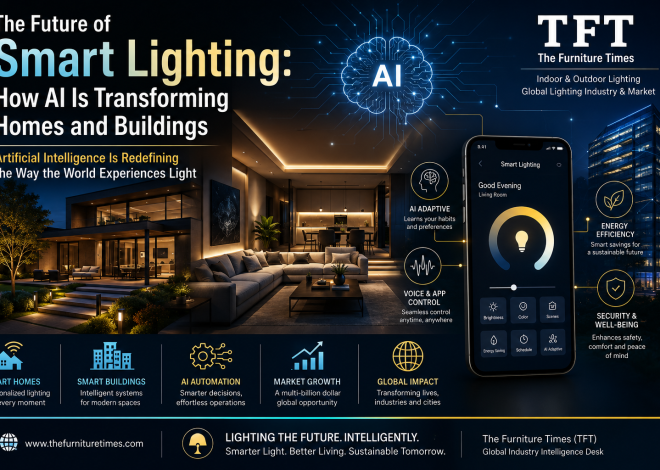 The Future of Smart Lighting: How AI Is Transforming Homes and Buildings