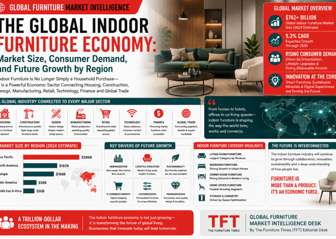 The Global Indoor Furniture Economy: Market Size, Consumer Demand, and Future Growth by Region