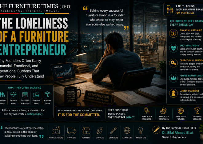 The Loneliness of a Furniture Entrepreneur