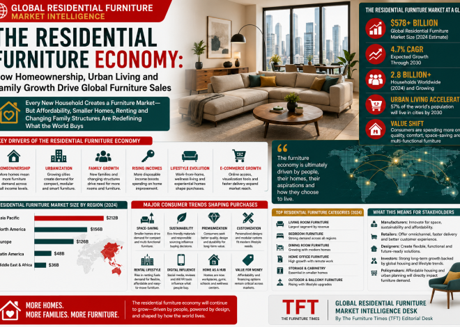 The Residential Furniture Economy: How Homeownership, Urban Living and Family Growth Drive Global Furniture Sales