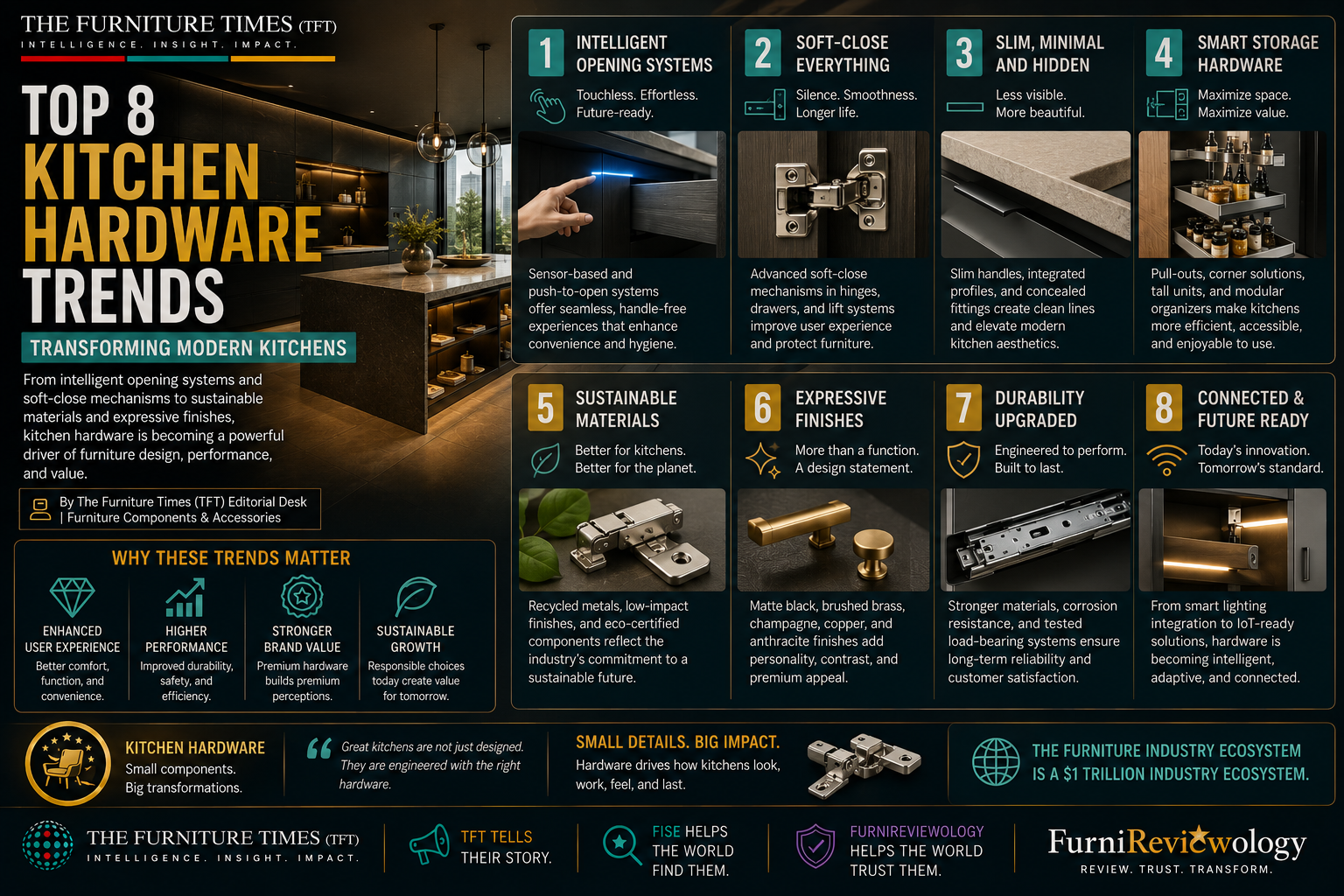 Top 8 Kitchen Hardware Trends Transforming Modern Kitchens