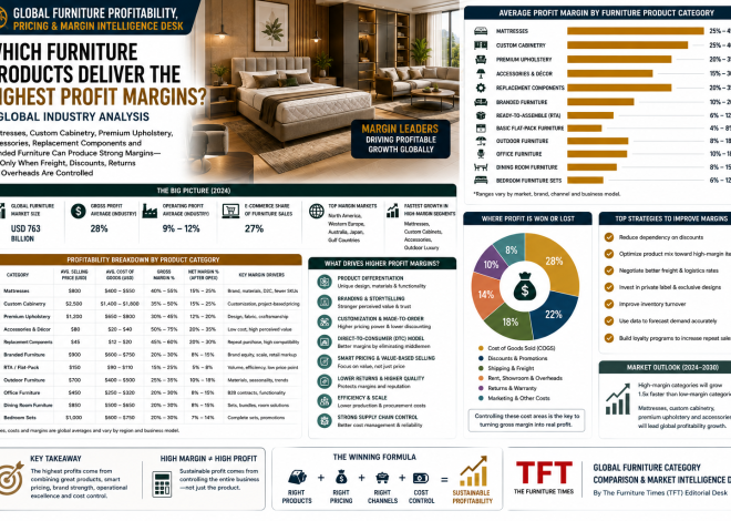 Which Furniture Products Deliver the Highest Profit Margins? A Global Industry Analysis