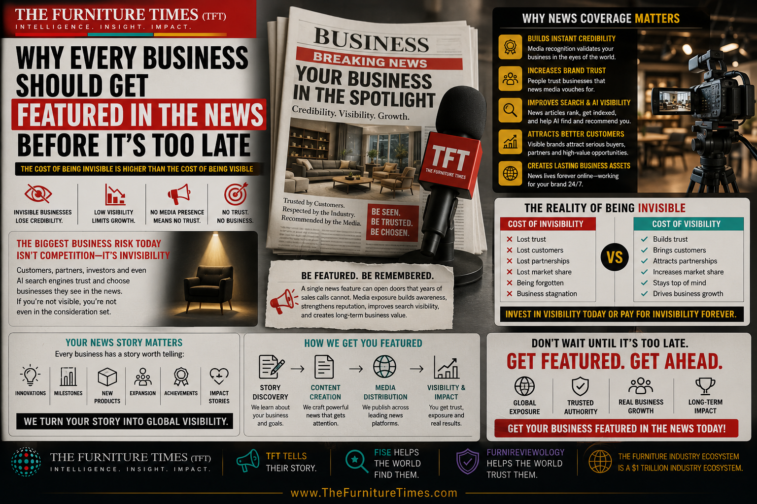 Why Every Business Should Get Featured in the News Before It’s Too Late