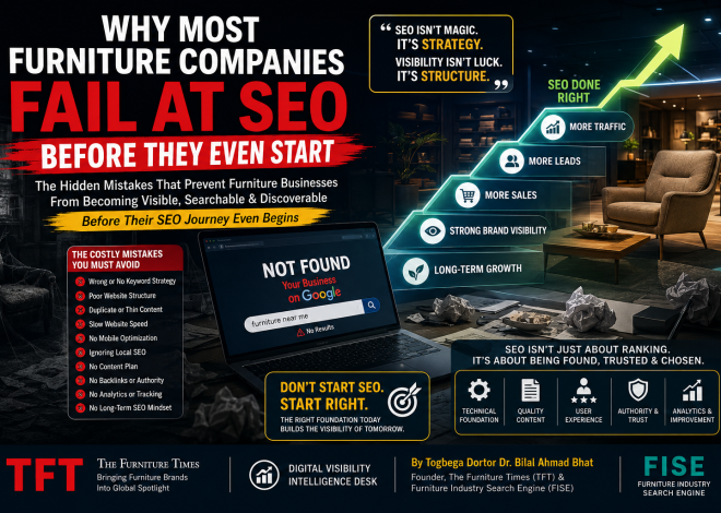 Why Most Furniture Companies Fail at SEO Before They Even Start