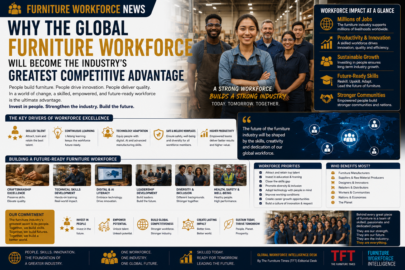 Why the Global Furniture Workforce Will Become the Industry’s Greatest Competitive Advantage