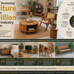 Airbnb and Homestay Furniture as Part of the $1 Trillion Furniture Industry Ecosystem